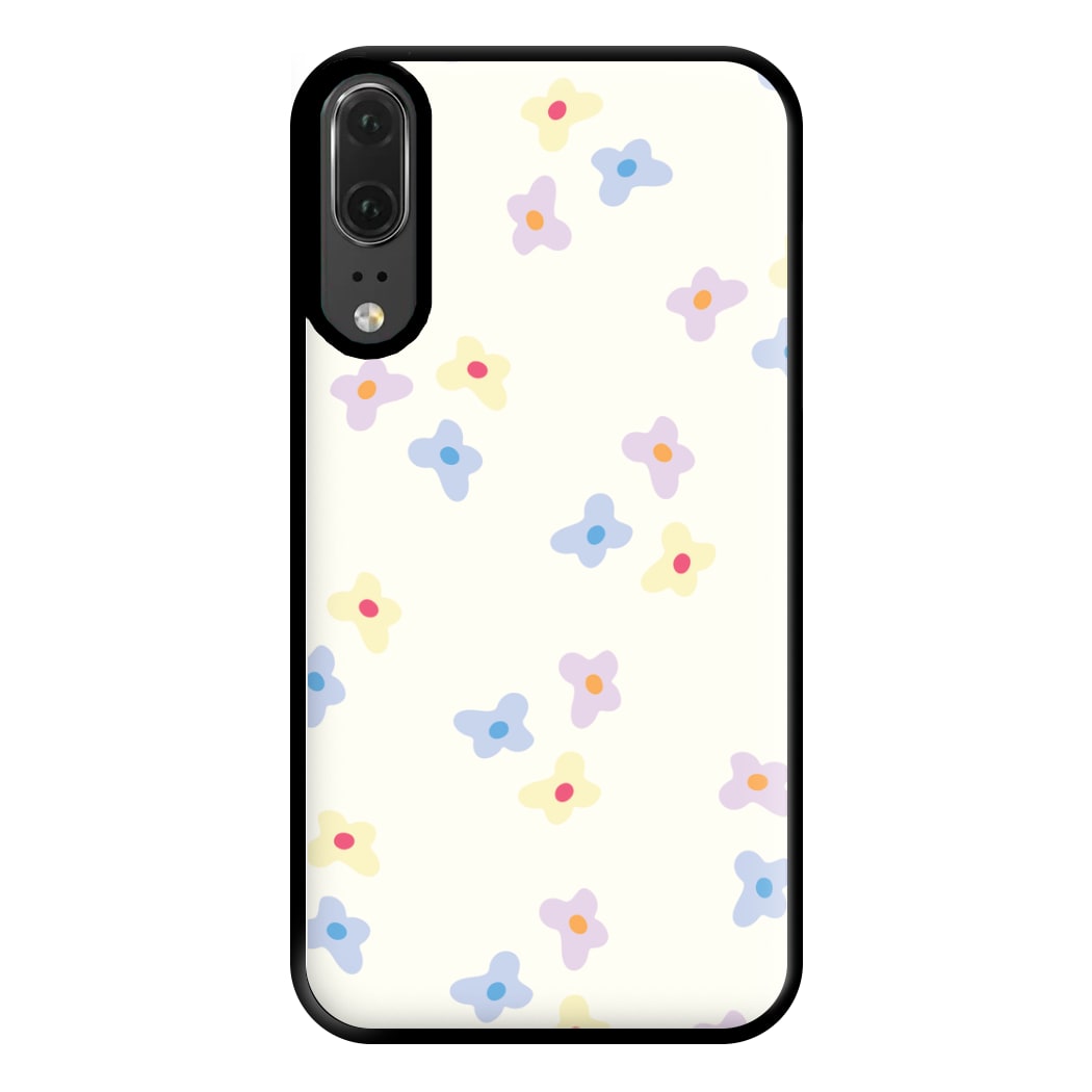 Pastel Flowers Pattern Phone Case for Huawei P20