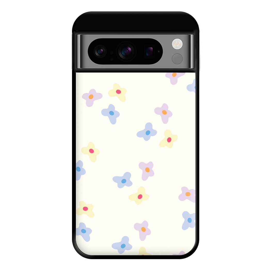 Pastel Flowers Pattern Phone Case for Google Pixel 8 Pro