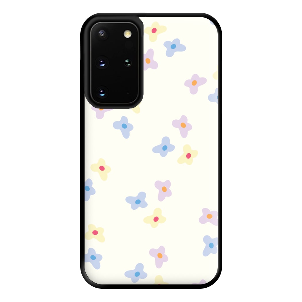 Pastel Flowers Pattern Phone Case for Galaxy S20 Plus