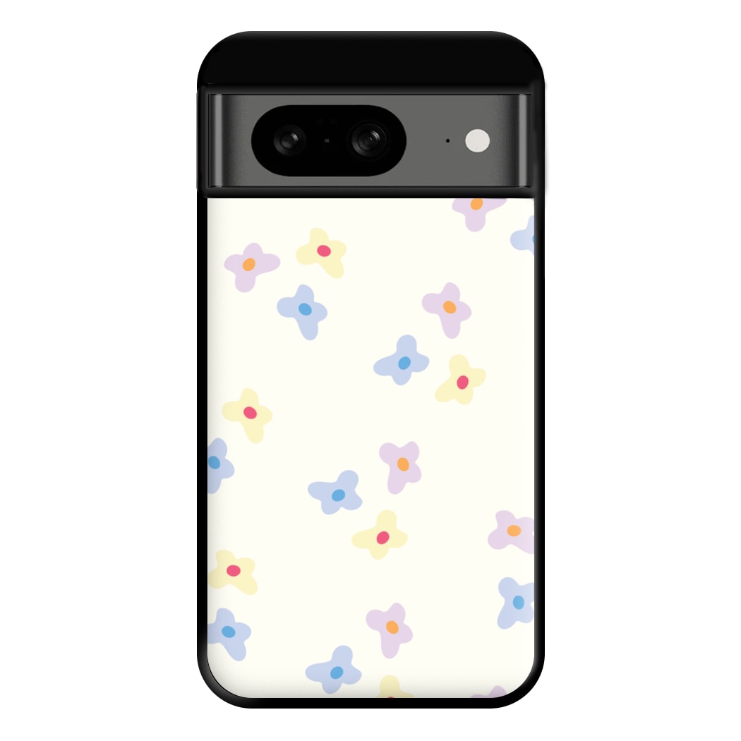 Pastel Flowers Pattern Phone Case for Google Pixel 8