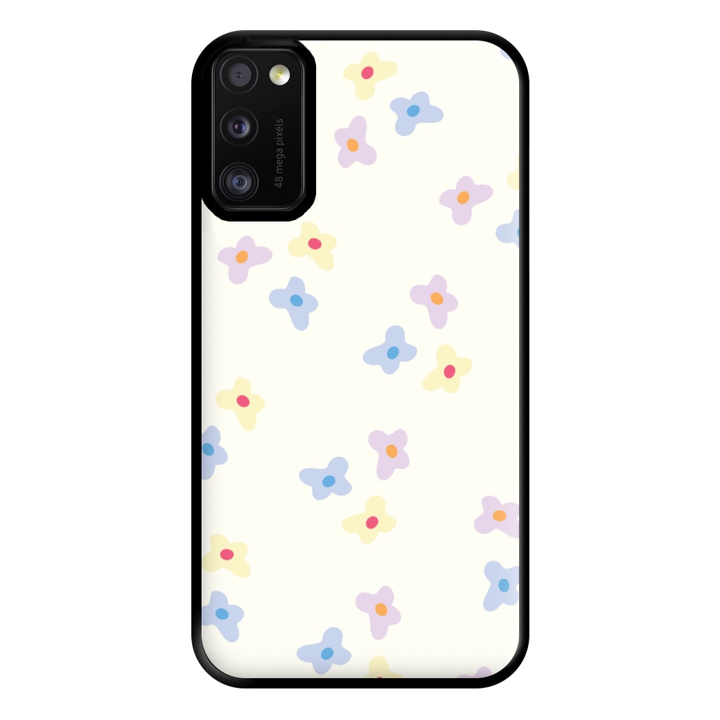 Pastel Flowers Pattern Phone Case for Galaxy A41