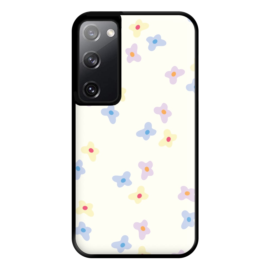 Pastel Flowers Pattern Phone Case for Galaxy S20