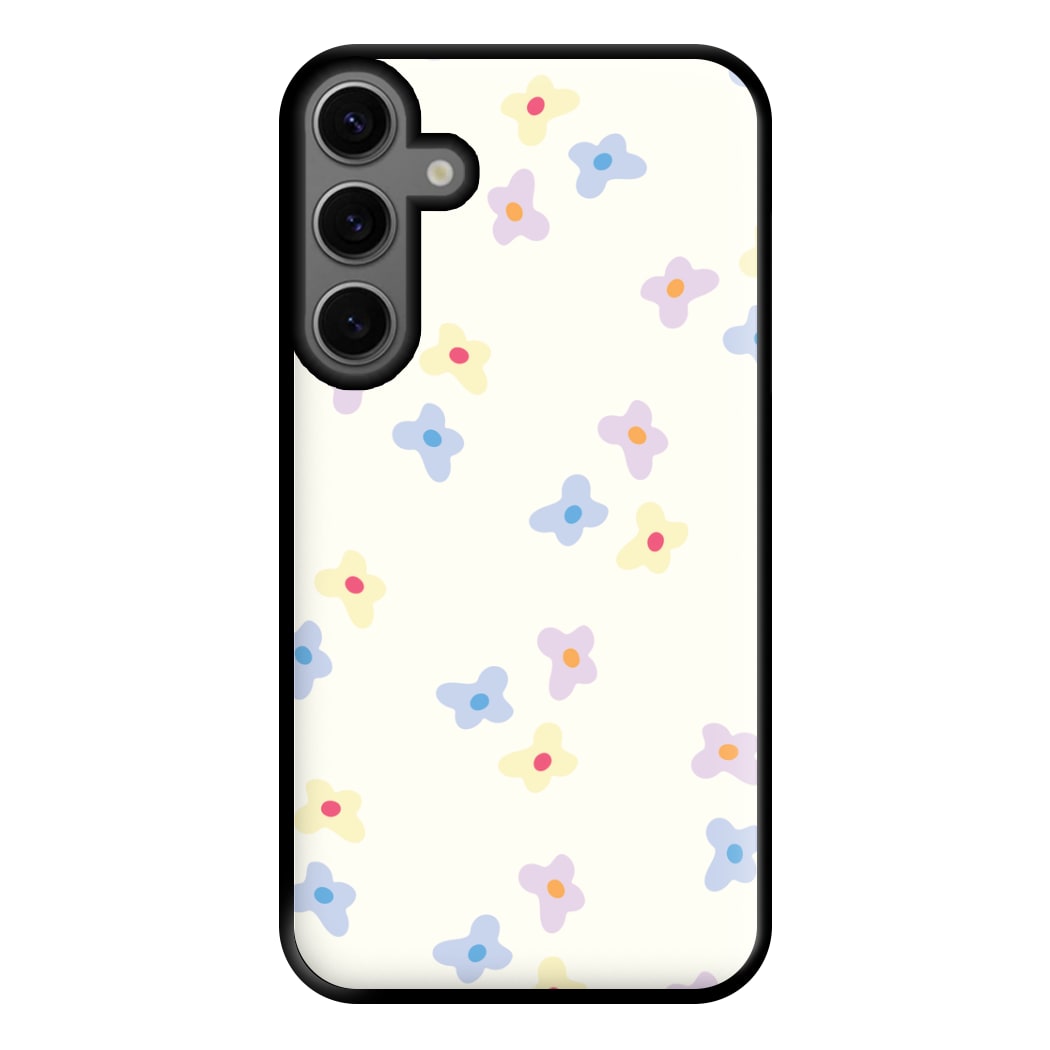 Pastel Flowers Pattern Phone Case for Galaxy S23FE