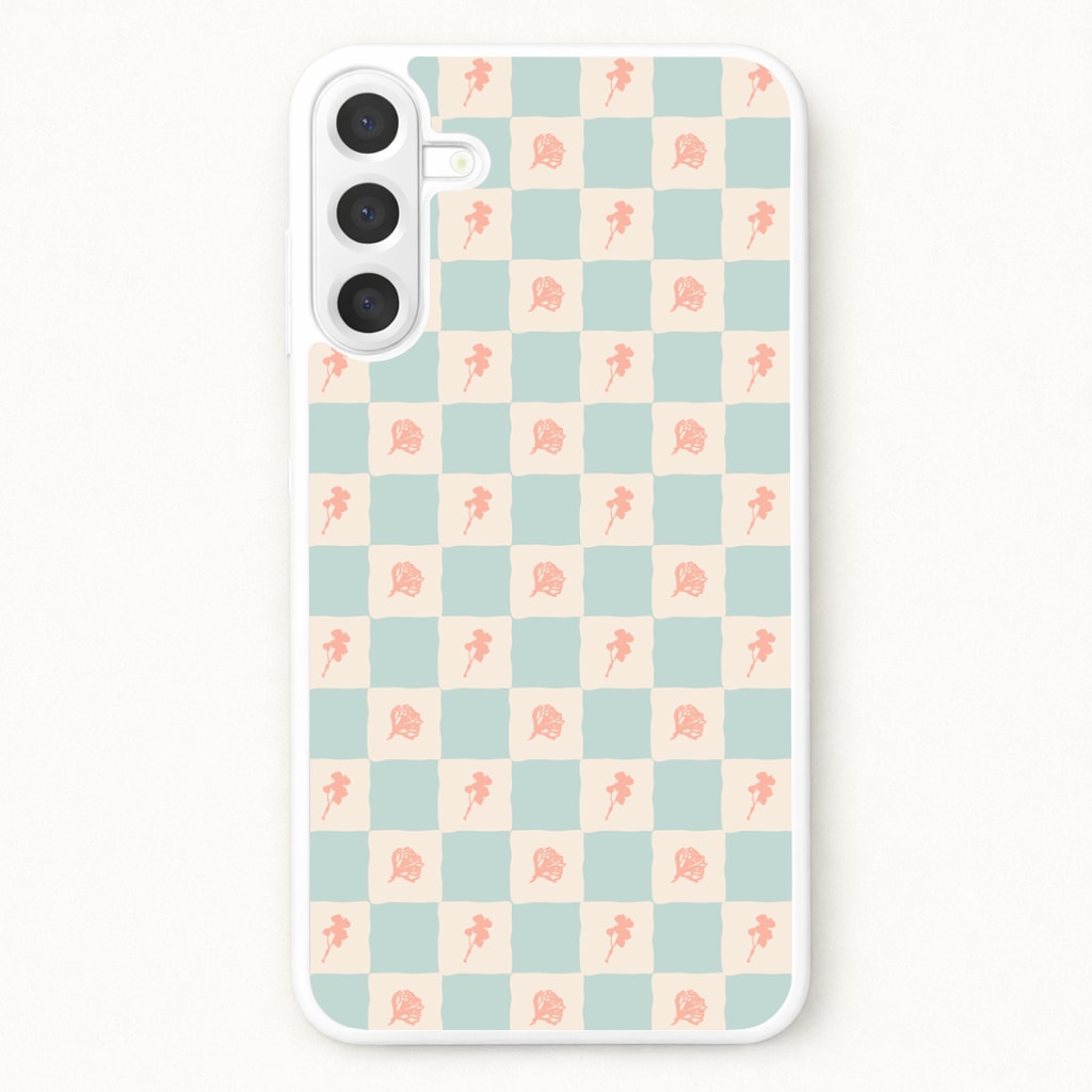 Patchwork Floral Pattern Phone Case for Galaxy A37