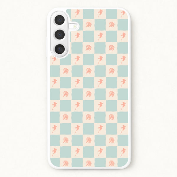 Patchwork Floral Pattern Phone Case for Galaxy A57