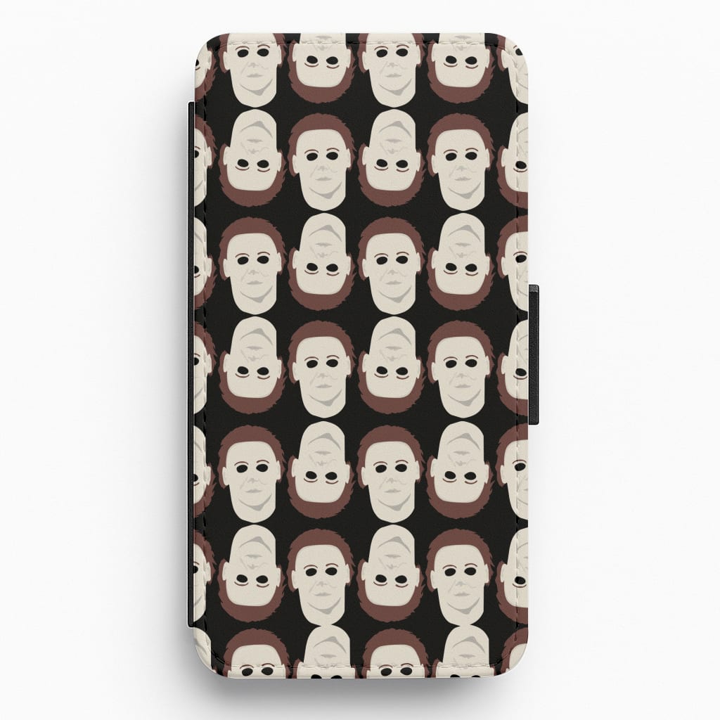 Collage - Michael Myers Flip / Wallet Phone Case