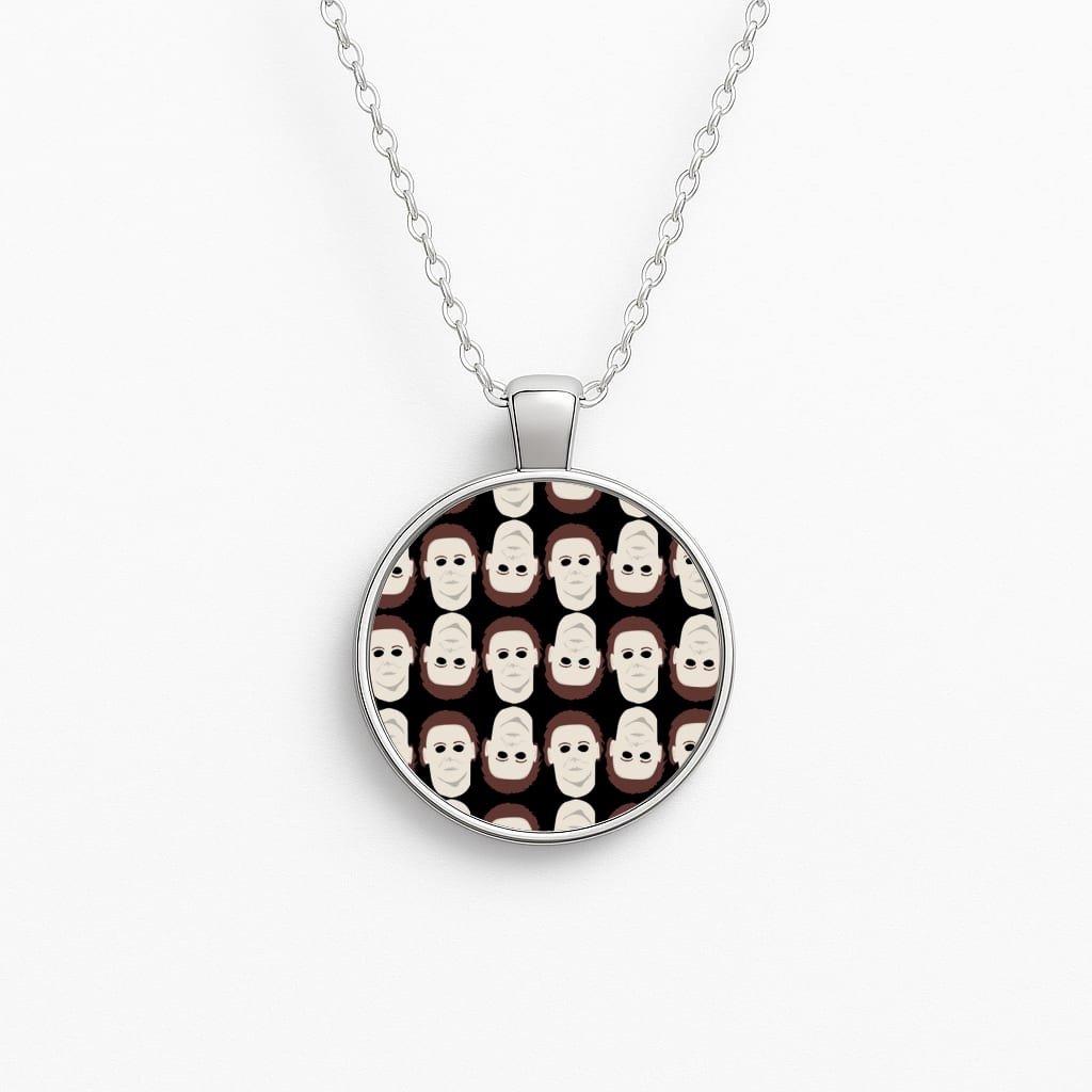 Collage - Michael Myers Circle Necklace