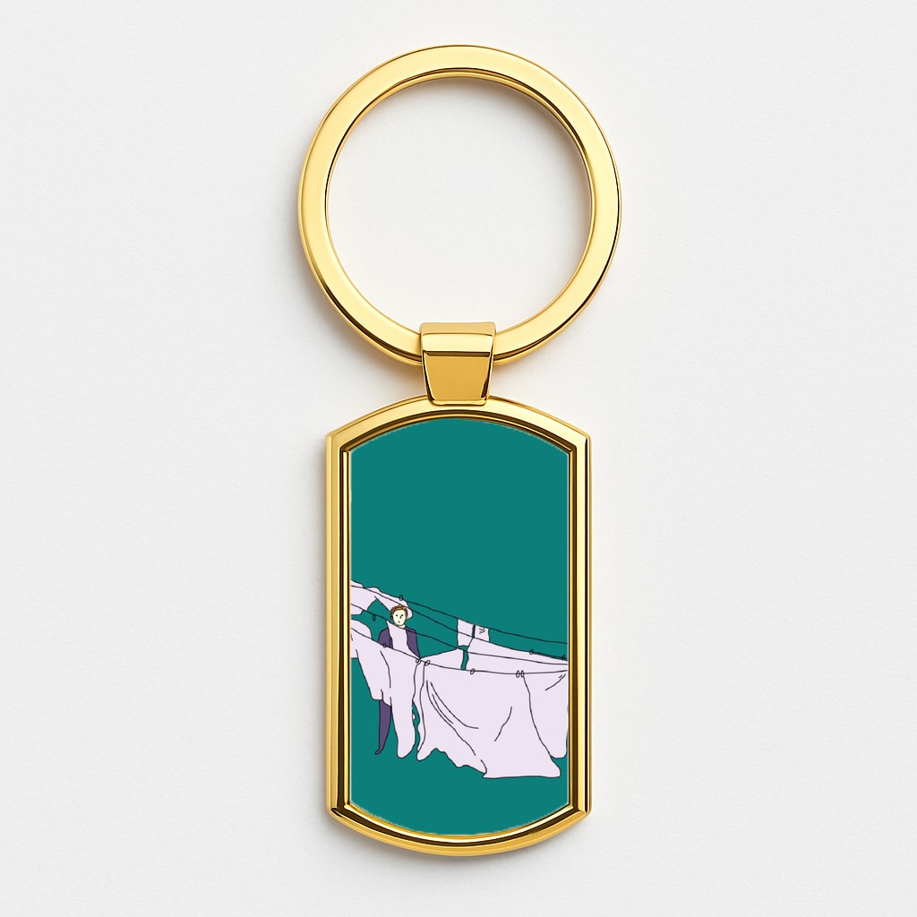 Washing - Myers Gold Keyring