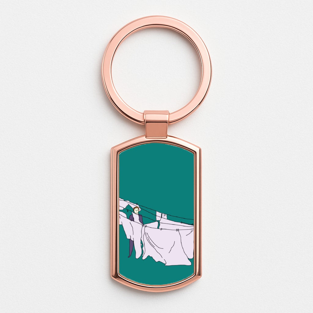Washing - Myers Rose Gold Keyring