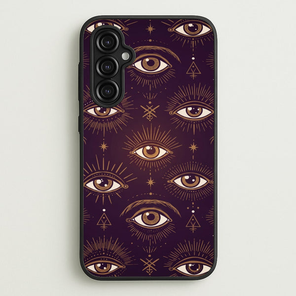 Mystic Golden Eyes Phone Case - Galaxy A14 / Standard