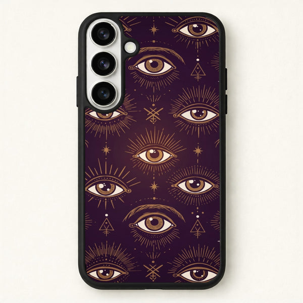 Mystic Golden Eyes Phone Case - Galaxy S26 / Standard