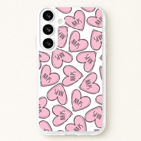 Nap Hearts, Tumblr Inspired Phone Case for Galaxy S26 Plus