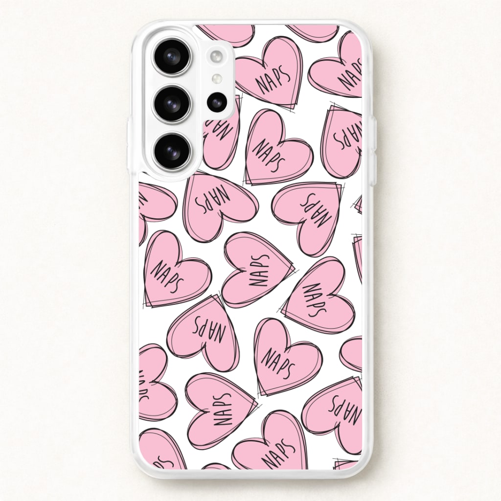 Nap Hearts, Tumblr Inspired Phone Case for Galaxy S26 Ultra