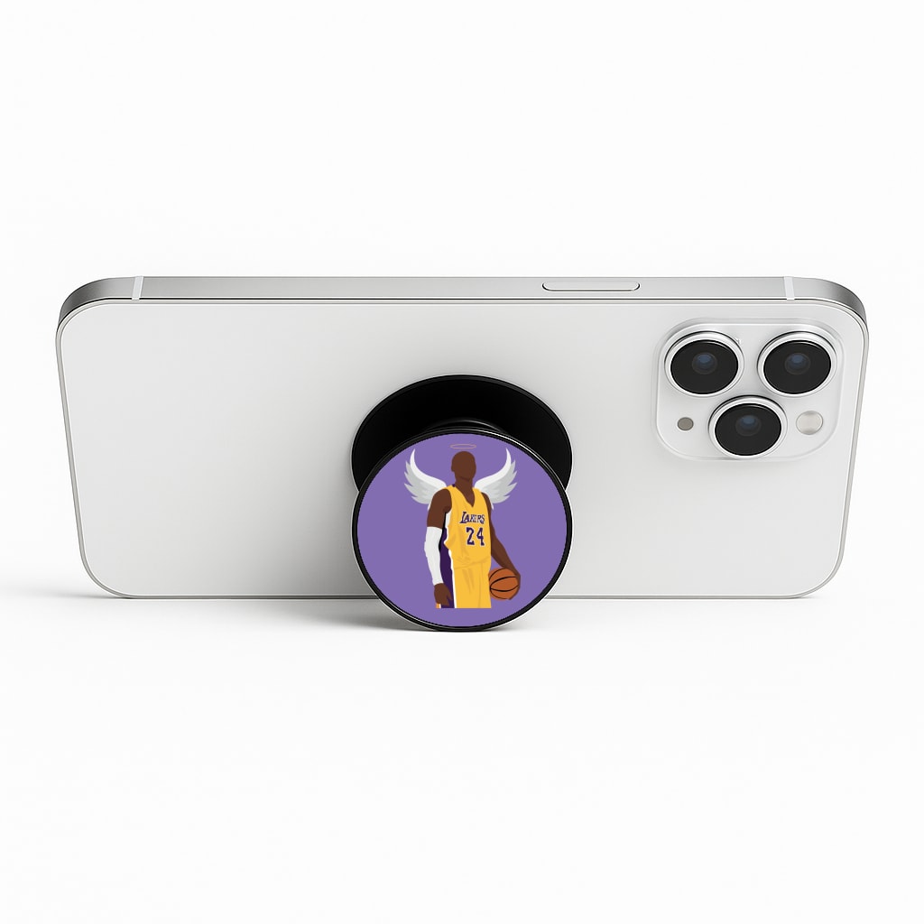 Kobe with wings - Basketball Phone Stand