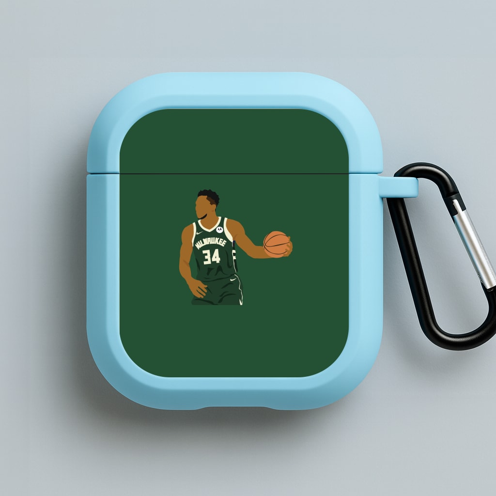 Giannis - Basketball Blue AirPods Case