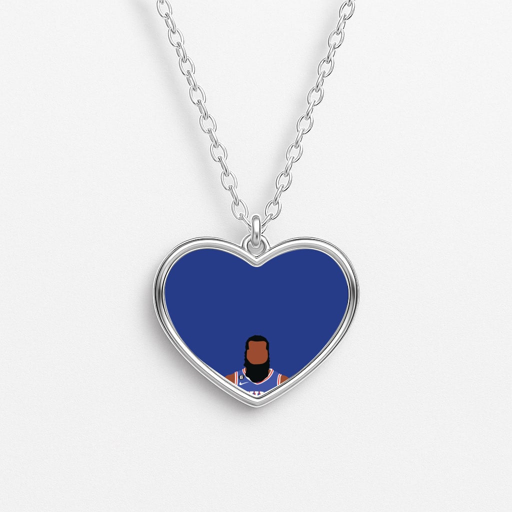 Harden - Basketball Heart Necklace