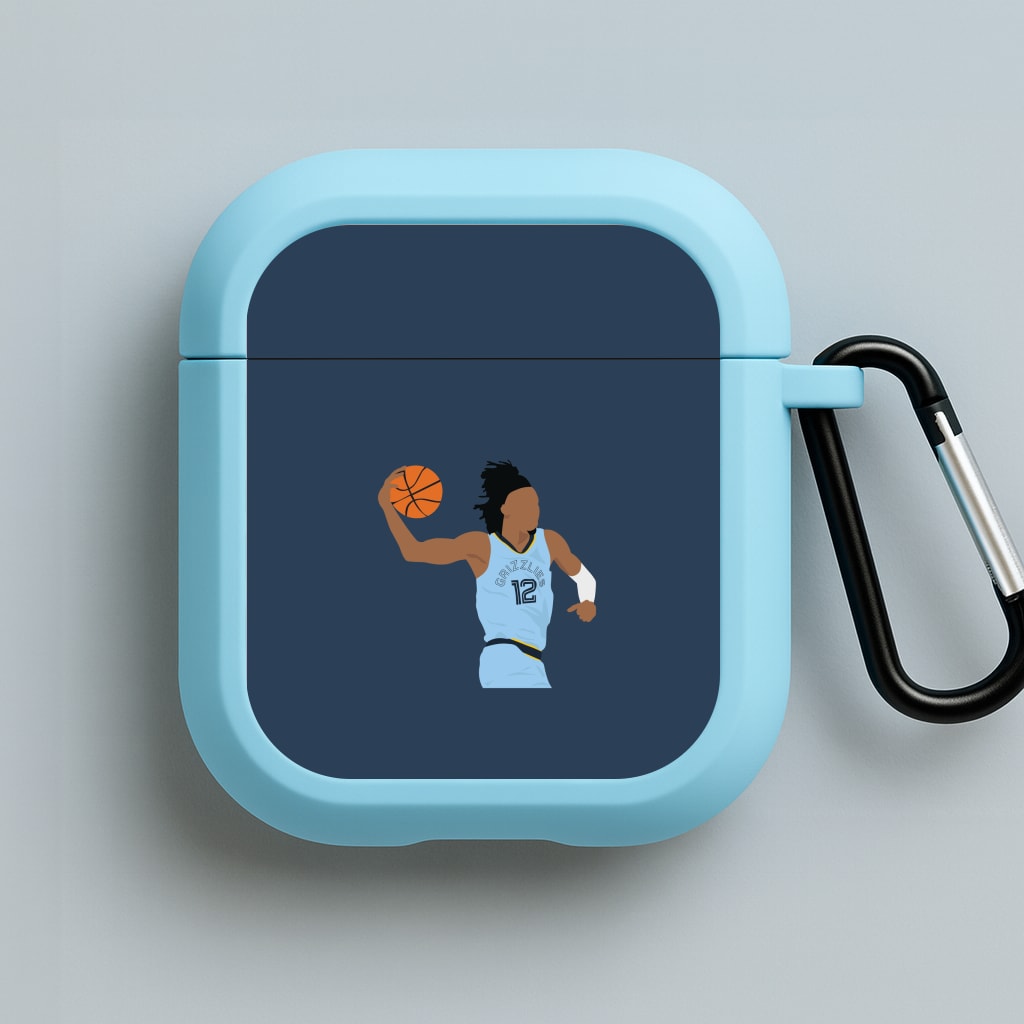Morant - Basketball Blue AirPods Case