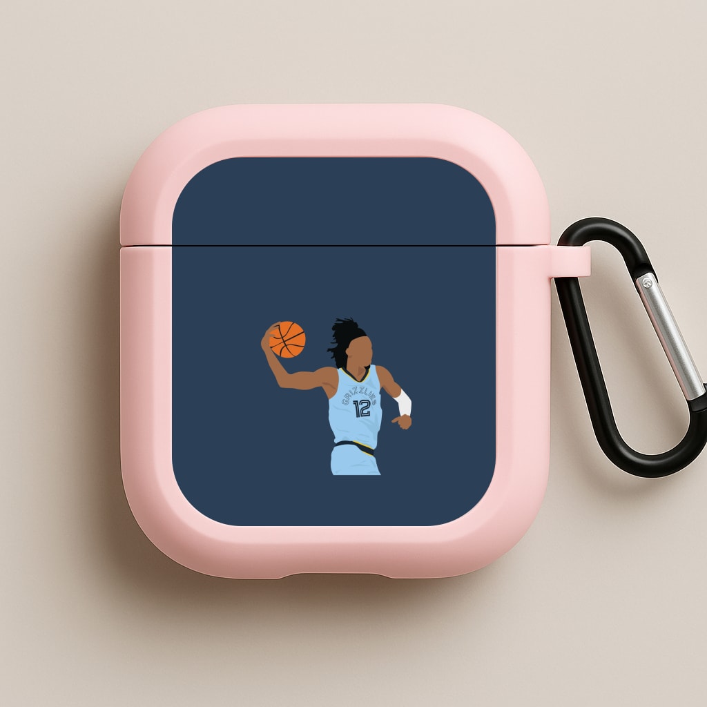 Morant - Basketball Pink AirPods Case