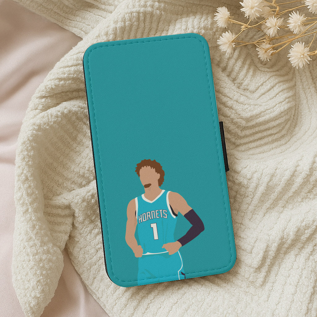 Lamelo - Basketball Wallet Phone Case