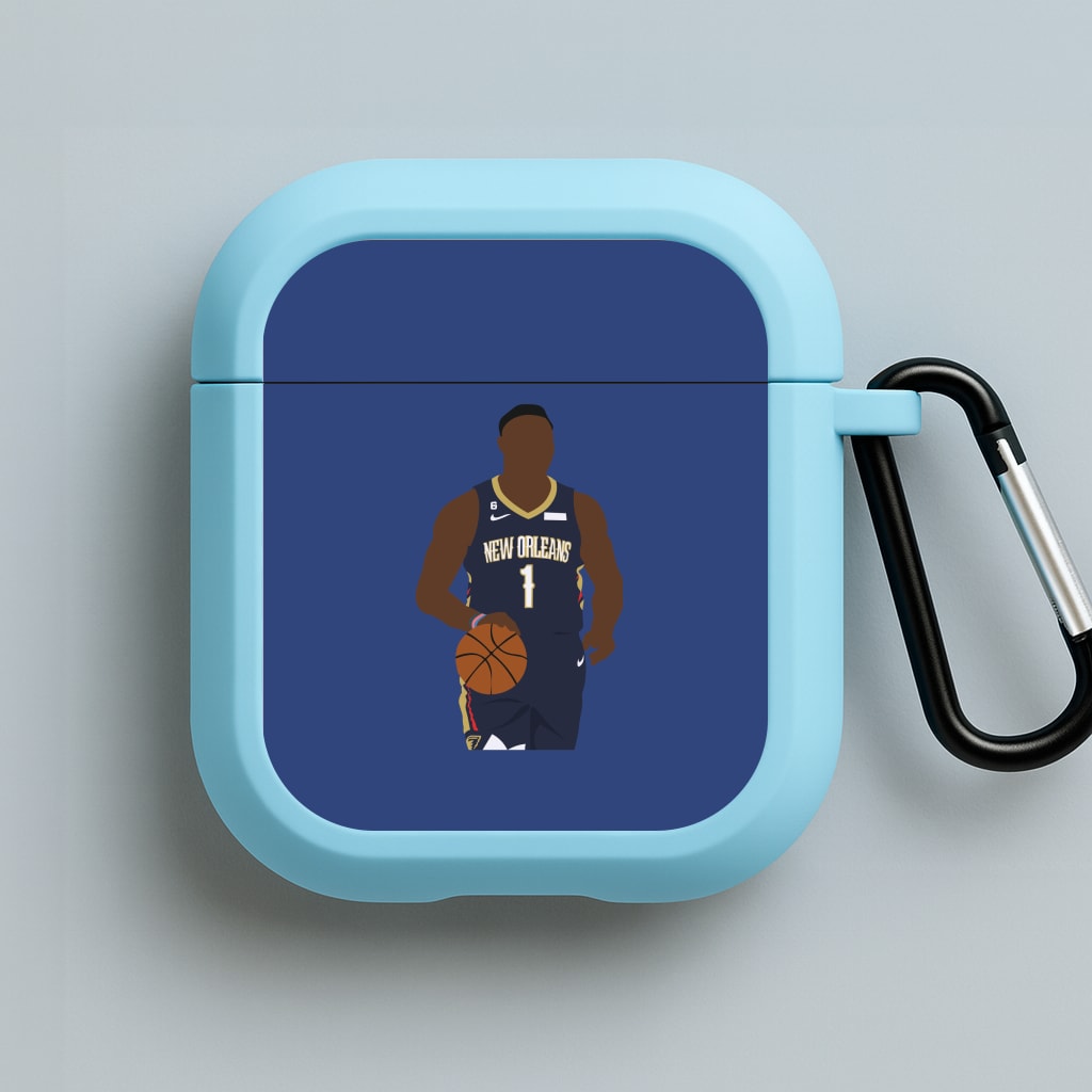 Williamson - Basketball Blue AirPods Case