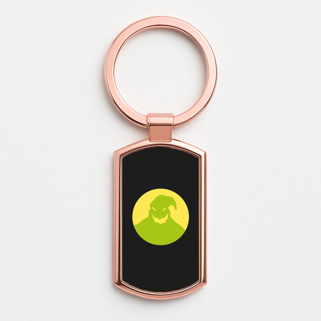Oogie Boogie - TNBC Rose Gold Keyring