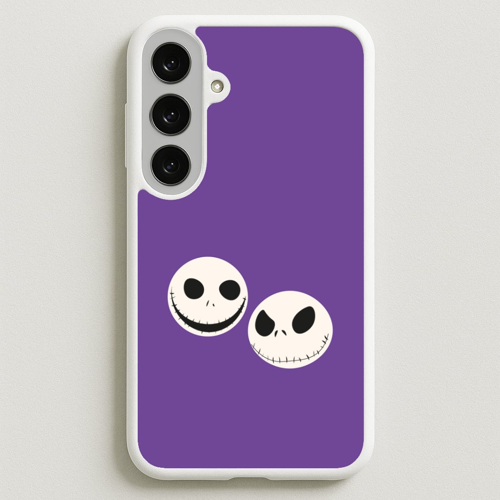 Skellington Heads - TNBC Phone Case for Galaxy S25FE
