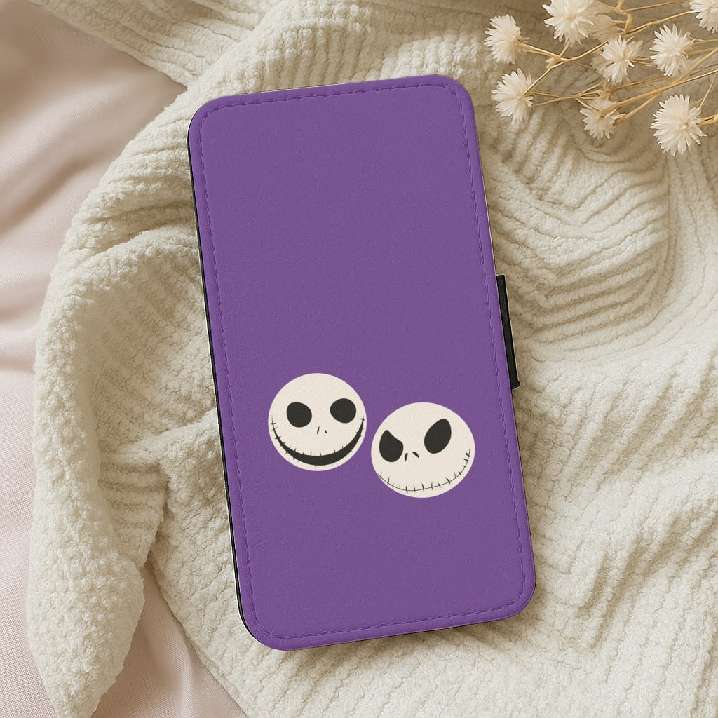 Skellington Heads - TNBC Wallet Phone Case