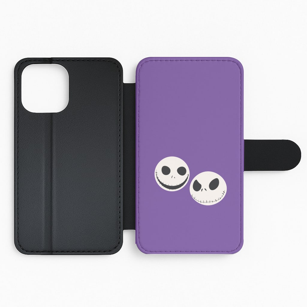 Skellington Heads - TNBC Flip Phone Case