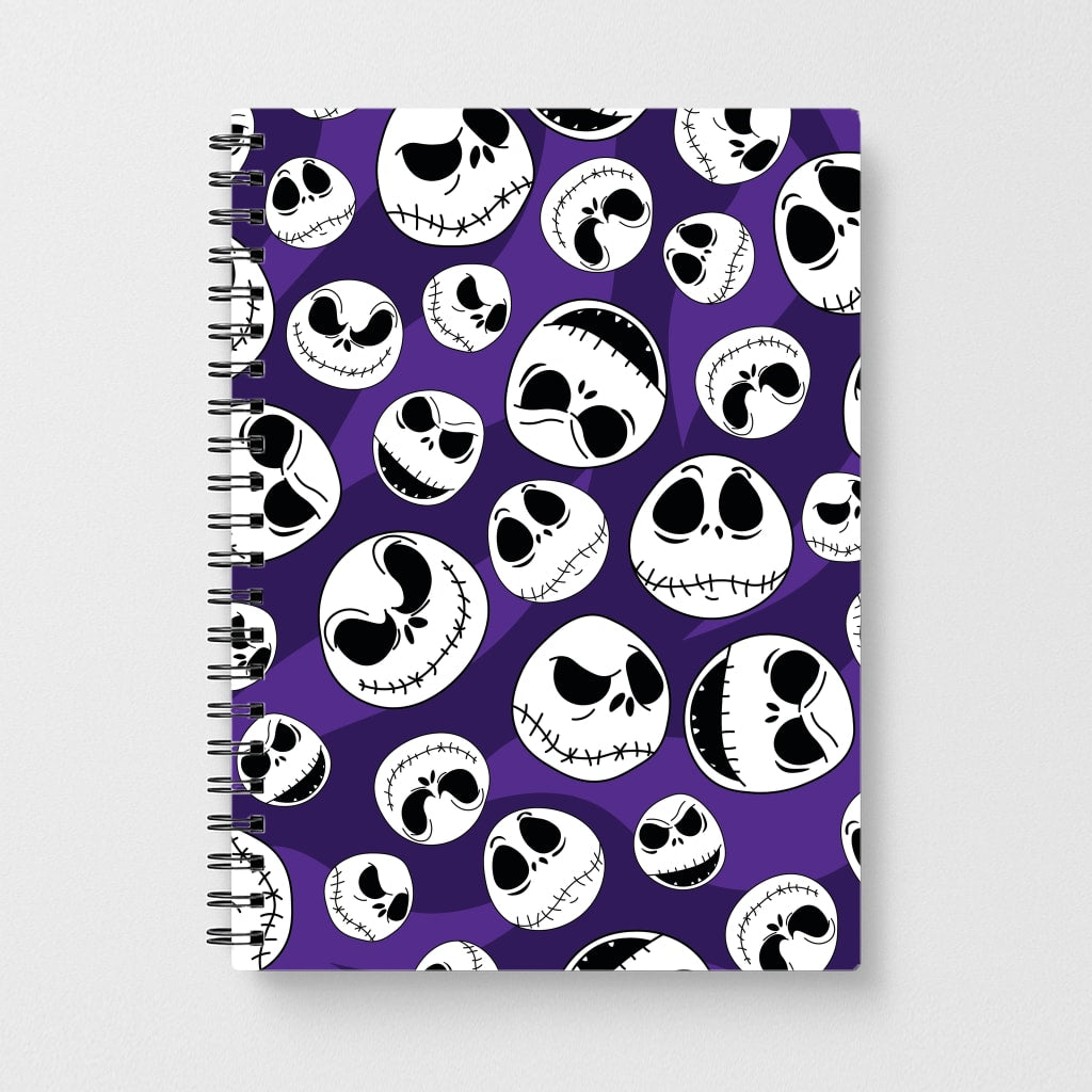 Skull Pattern Notebook