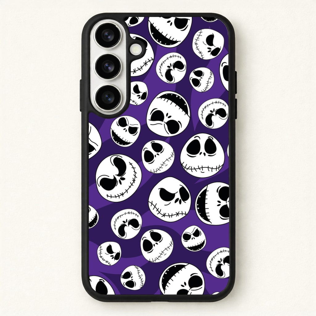 Skull Pattern Phone Case for Galaxy S26 Plus