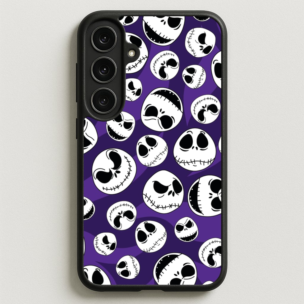 Skull Pattern Phone Case for Galaxy S25FE