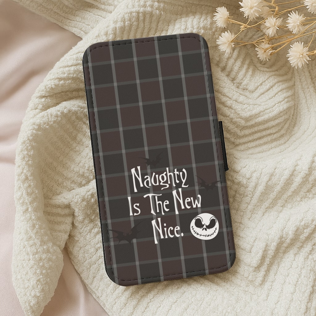 Naughty Is The New Nice Wallet Phone Case