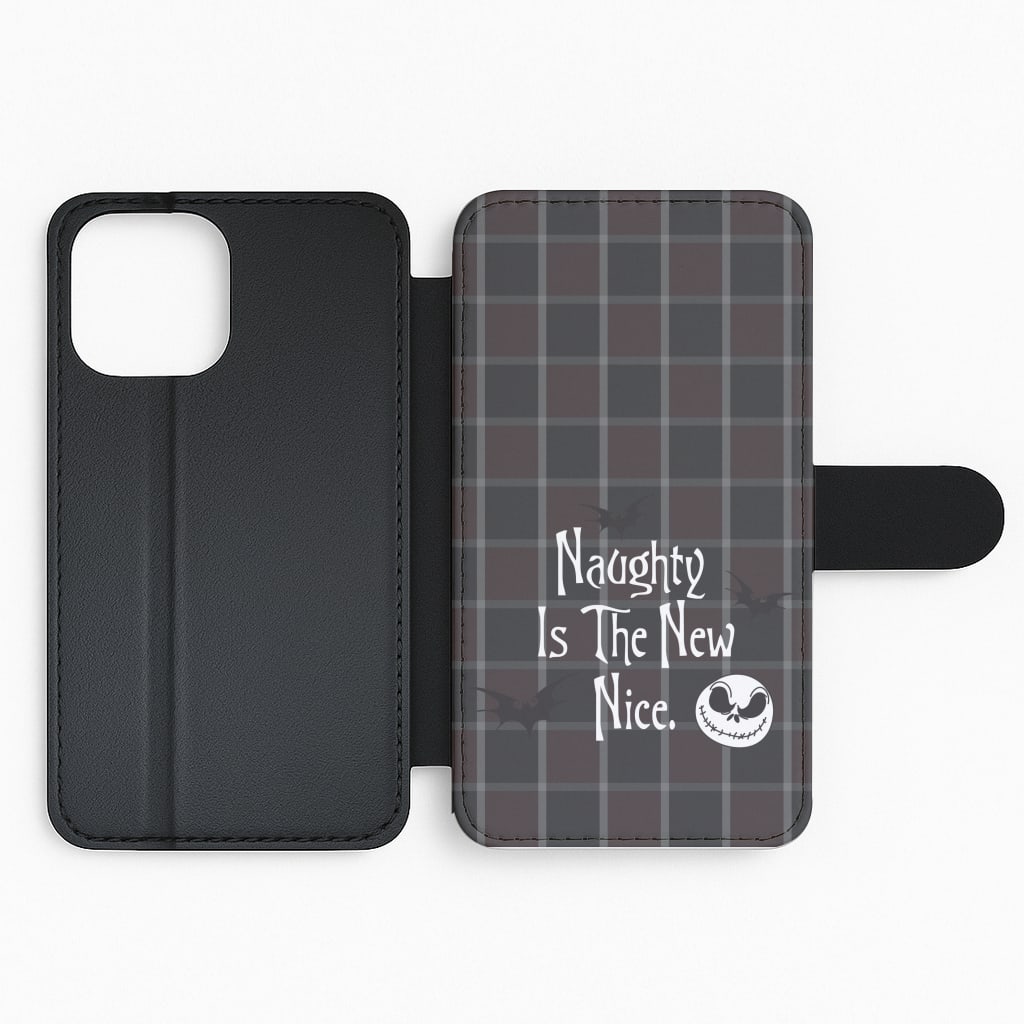Naughty Is The New Nice Flip Phone Case