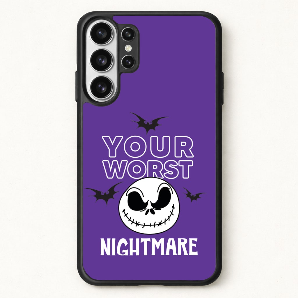 Your Worst Nightmare Purple Phone Case for Galaxy S26 Ultra