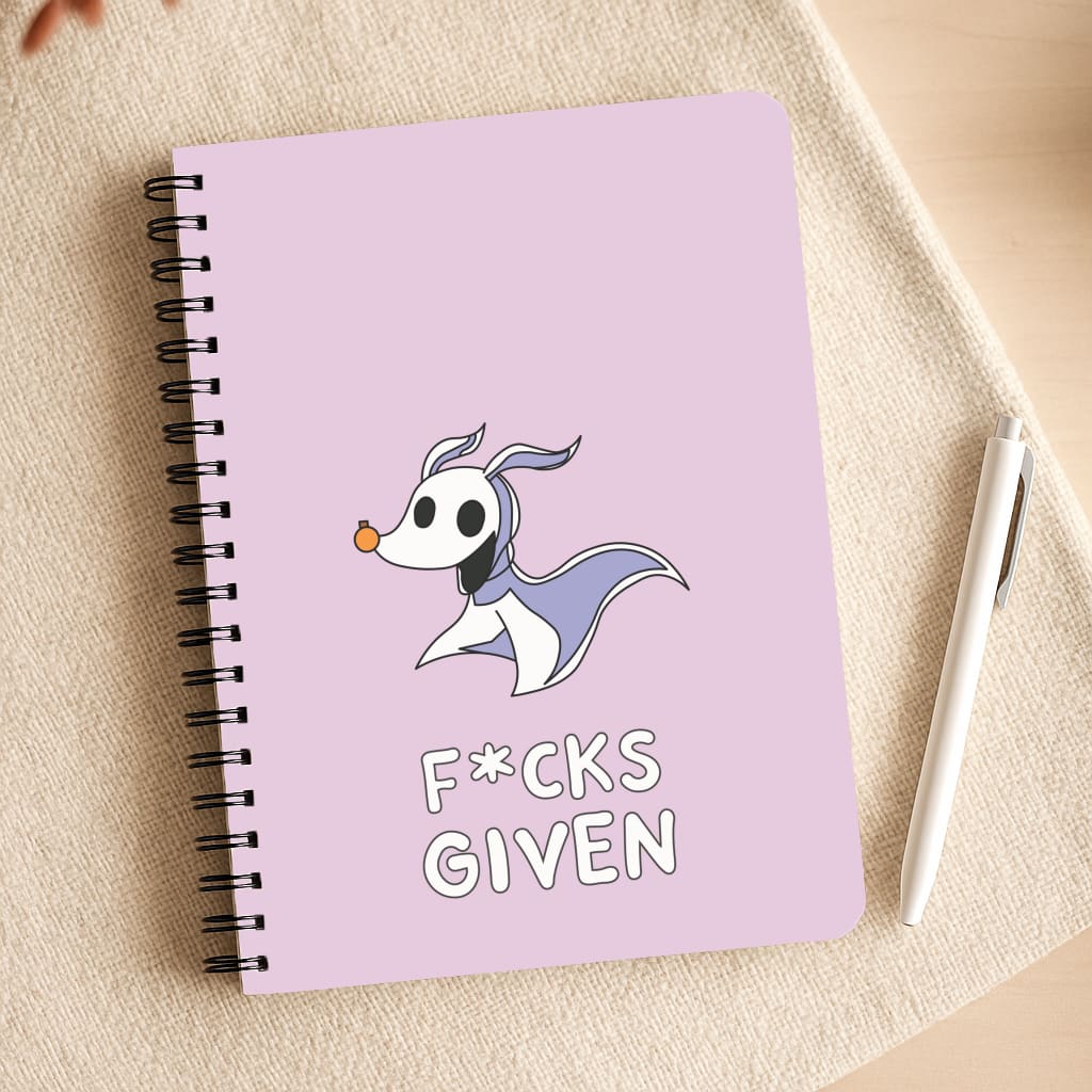 Zero F*cks Notepad