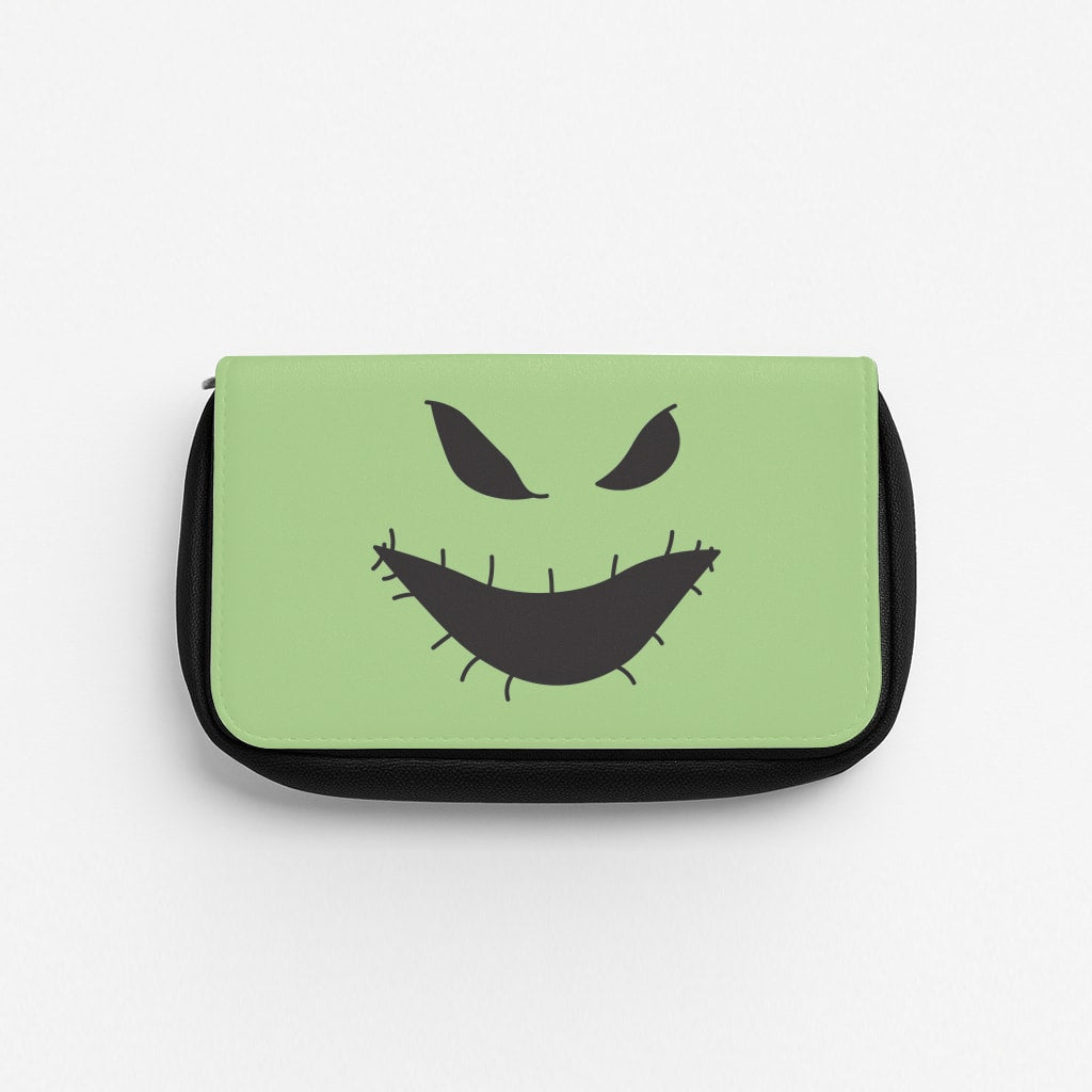 Green Face Pencil Case