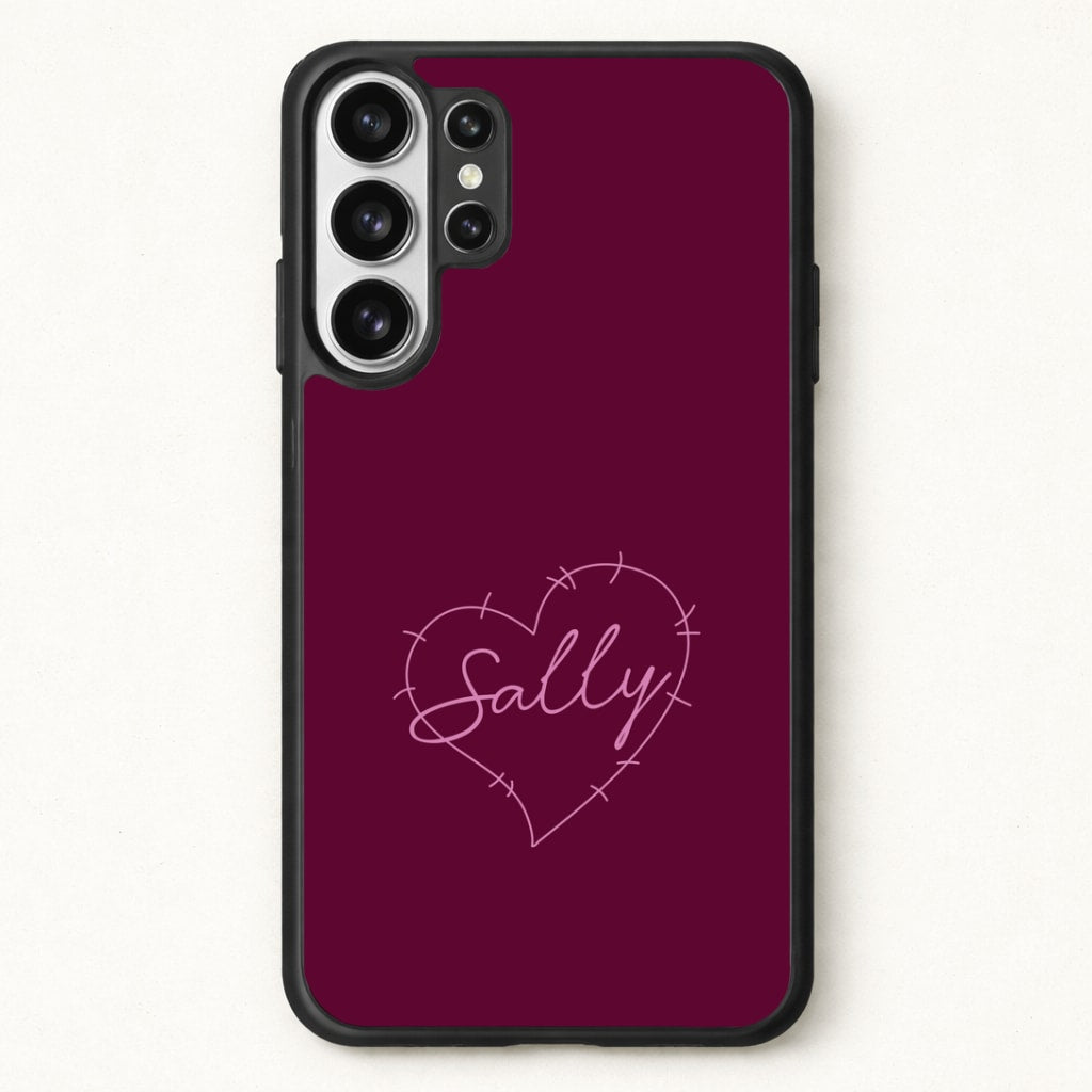 Stitched Heart Sally Phone Case for Galaxy S26 Ultra