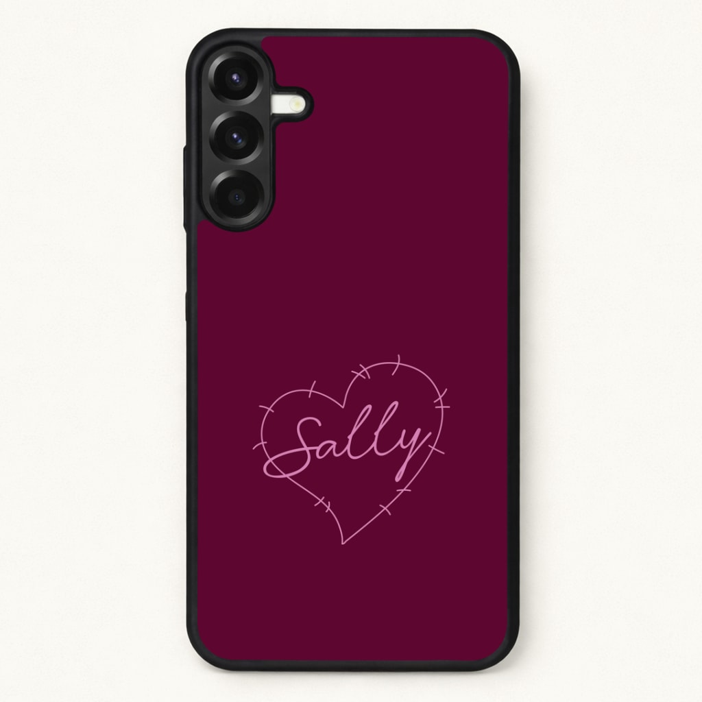 Stitched Heart Sally Phone Case for Galaxy A57