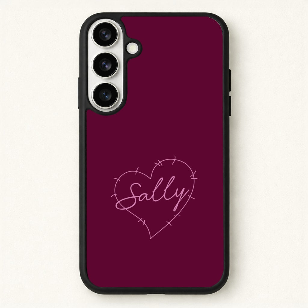 Stitched Heart Sally Phone Case for Galaxy S26