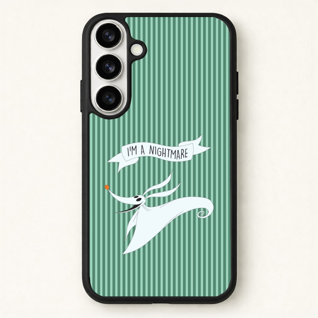 Stripey I'm A Nightmare Phone Case for Galaxy S26