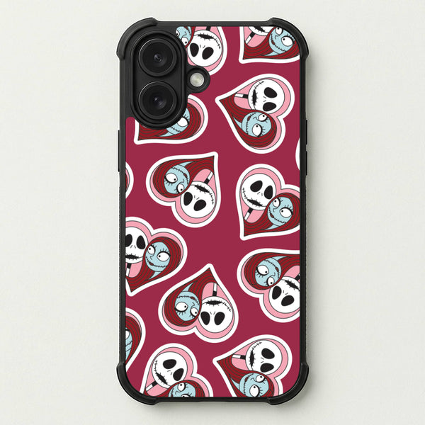 J And S Heart Pattern Phone Case — Bumper case