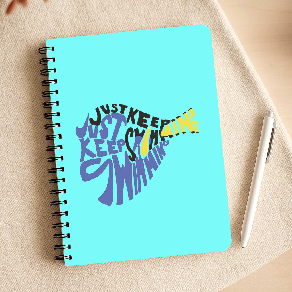 Just Keep Swimming - Finding Dory Fairytale Notepad