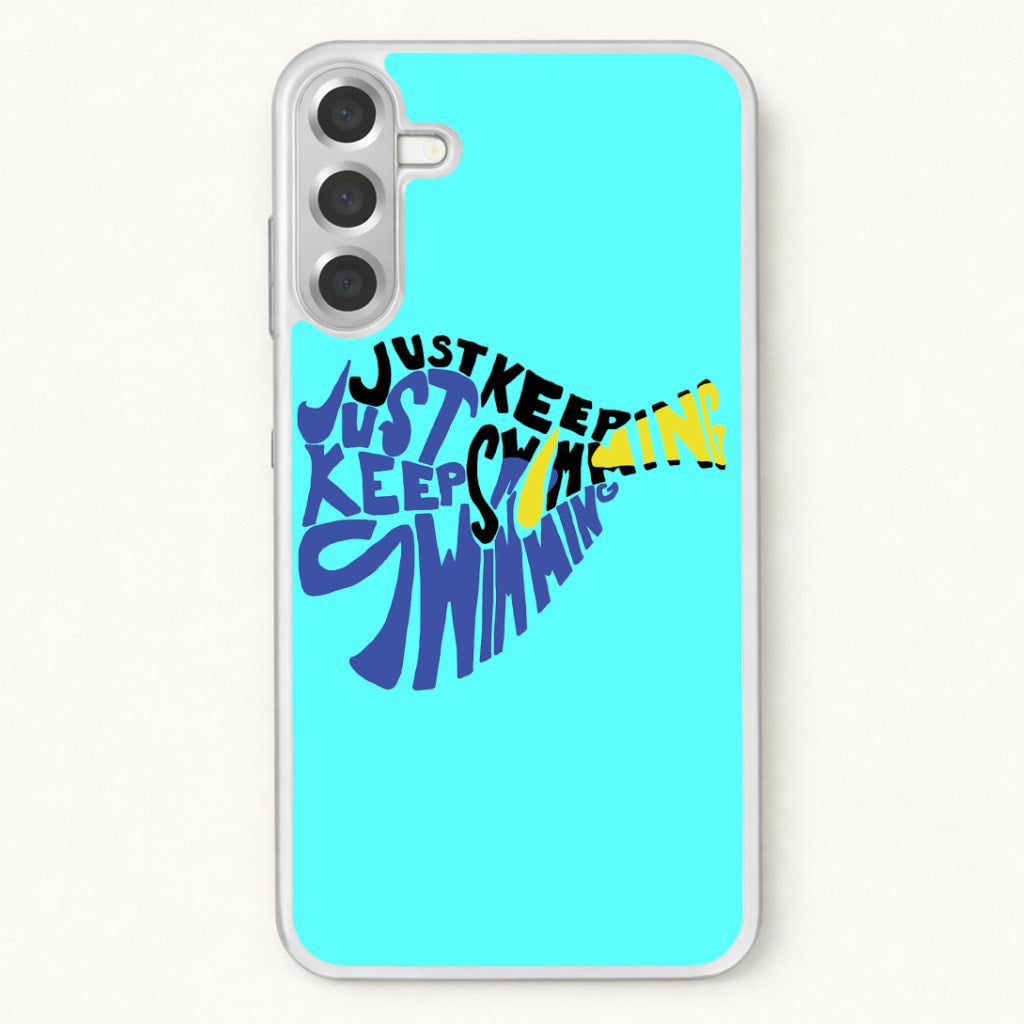 Just Keep Swimming - Finding Dory Fairytale Phone Case for Galaxy A57
