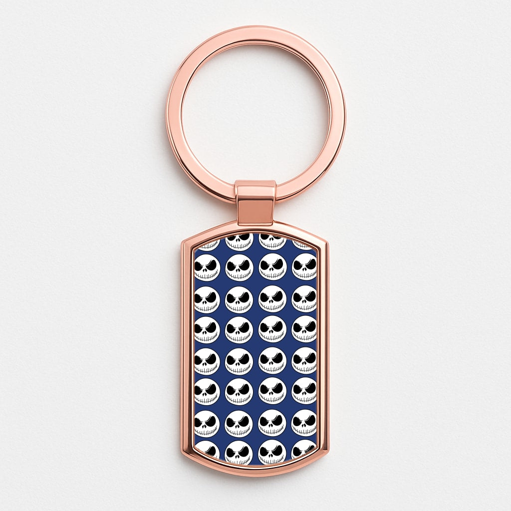 Skellington Pattern - TNBC Luxury Keyring