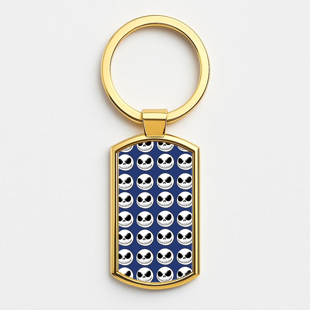 Skellington Pattern - TNBC Luxury Keyring