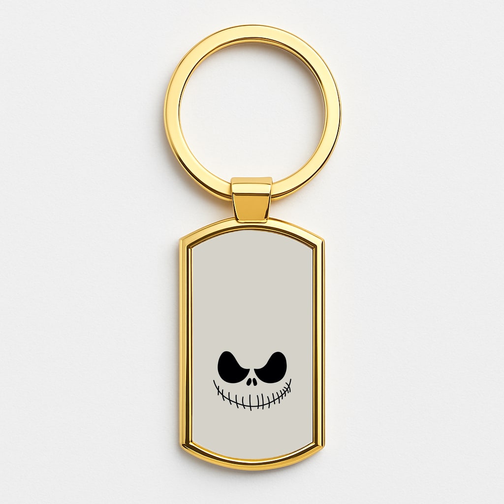 Jack Face - TNBC Gold Keyring