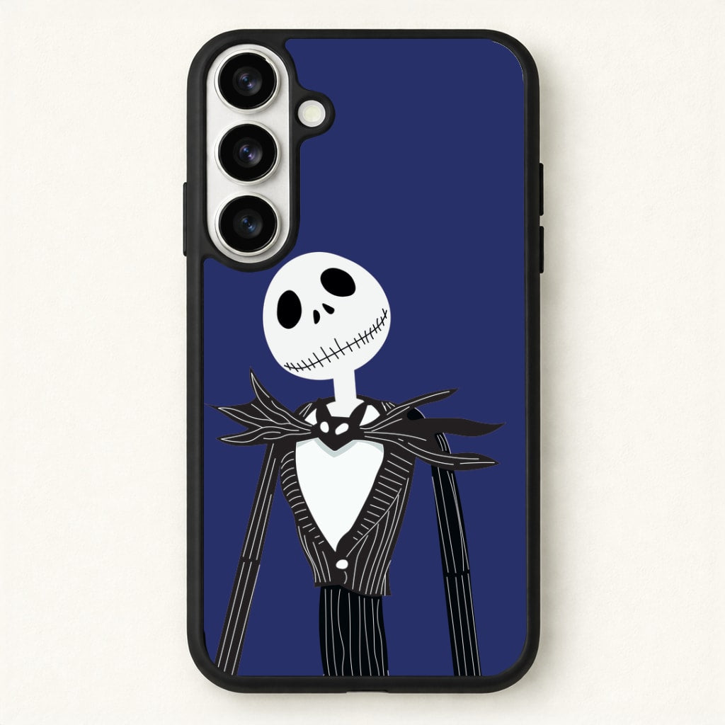 Jack Skellington Blue - TNBC Phone Case for Galaxy S26