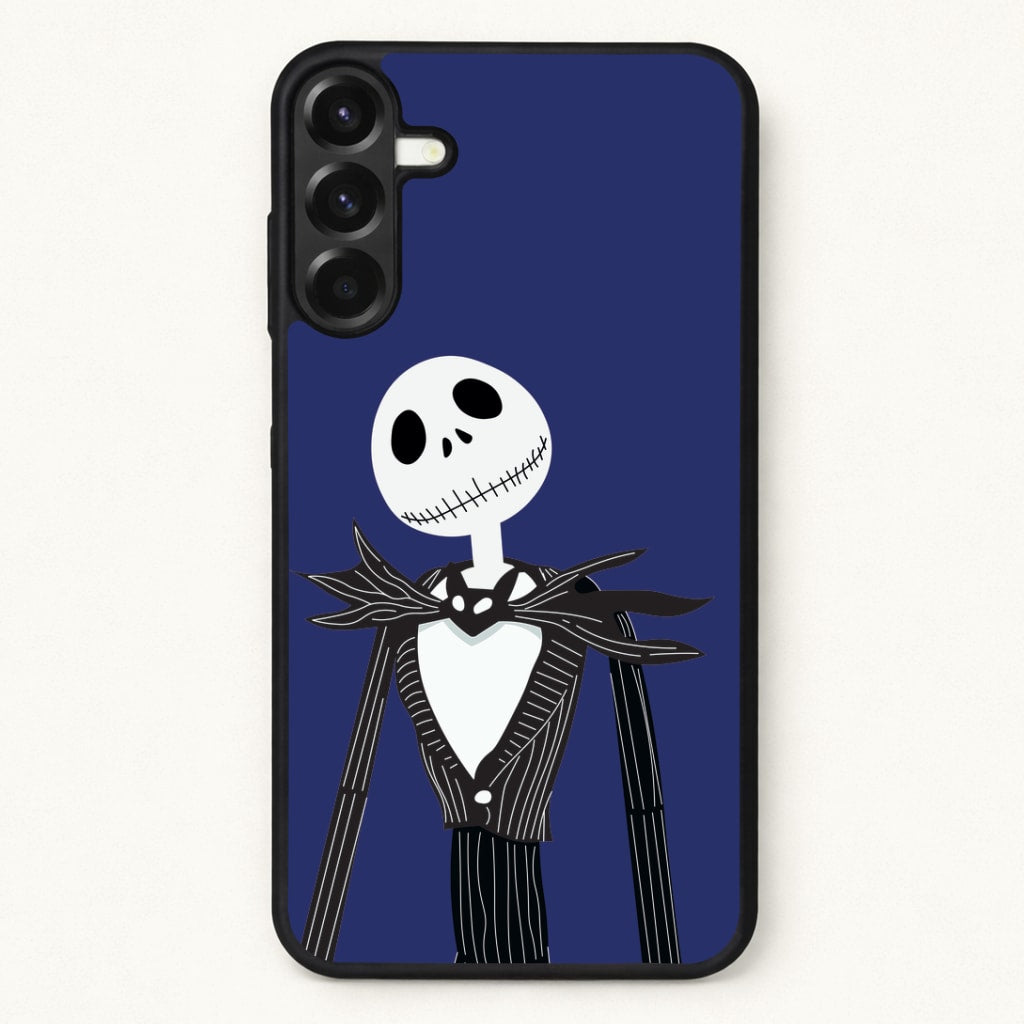 Jack Skellington Blue - TNBC Phone Case for Galaxy A57