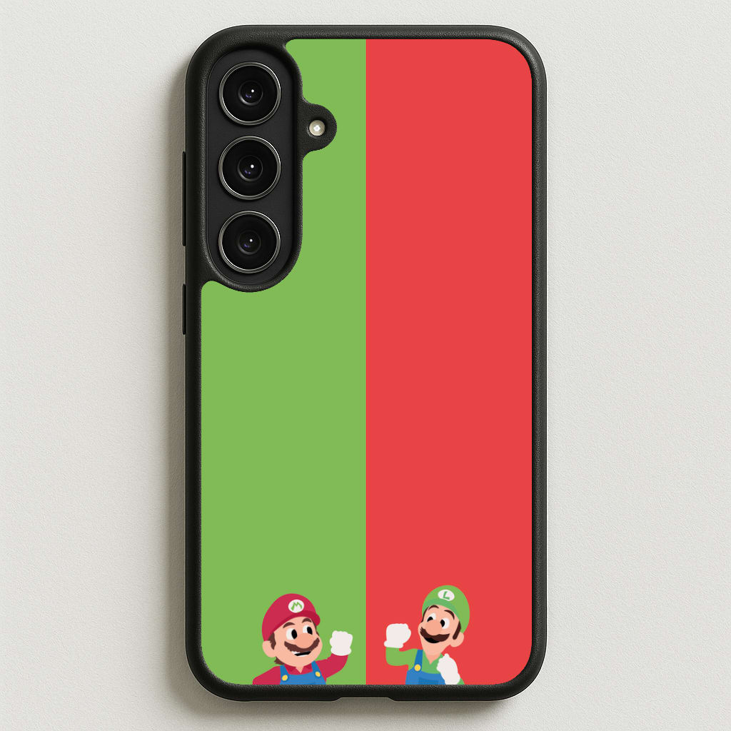 Mario And Luigi Phone Case for Galaxy S25FE