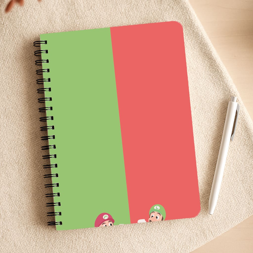 Mario And Luigi Notepad